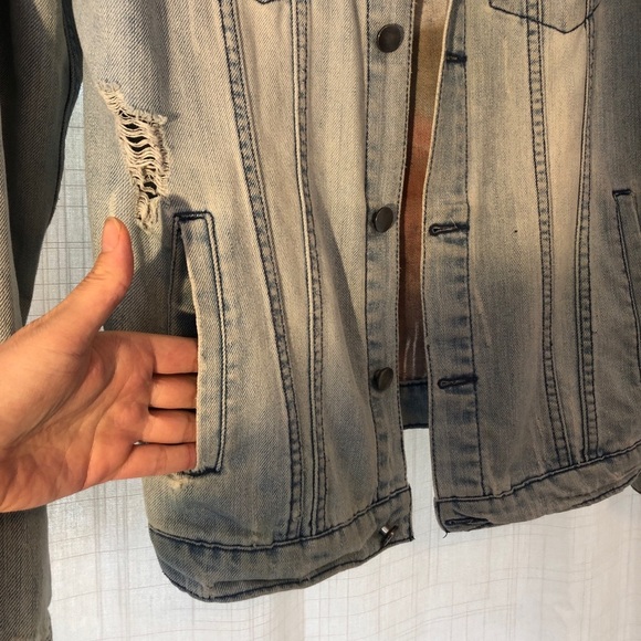 Hand painted OOAK Jackson brand Denim Jacket - Picture 4 of 7